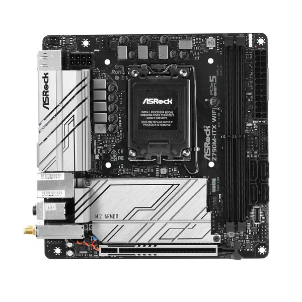 

Материнская плата ASRock Z790M-ITX WIFI (90-MXBK40-A0UAYZ), Z790M-ITX WIFI