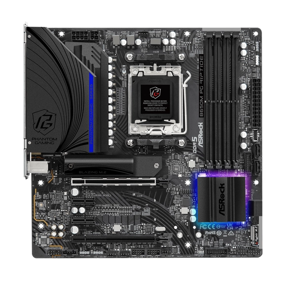 

Материнская плата ASRock B650M PG RIPTIDE, B650M PG RIPTIDE