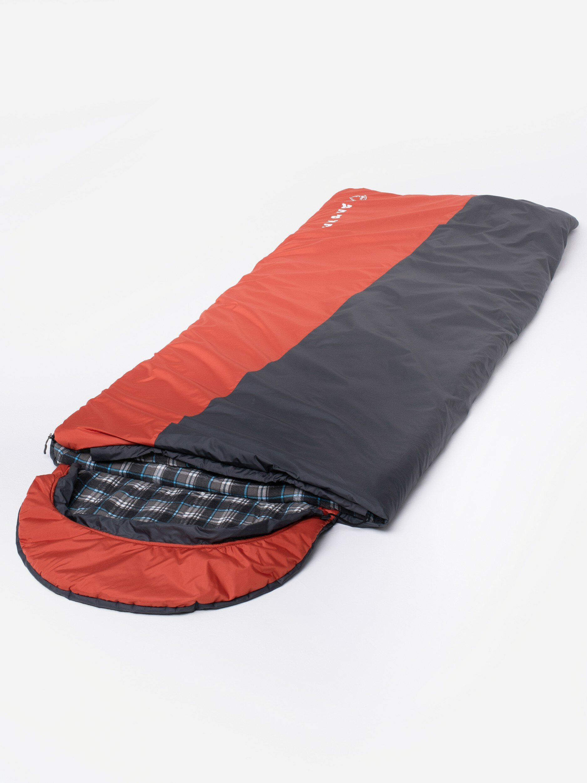 Мешок спальный Huntsman Expert цвет ткань Дюспо Серый Оранжевый -15