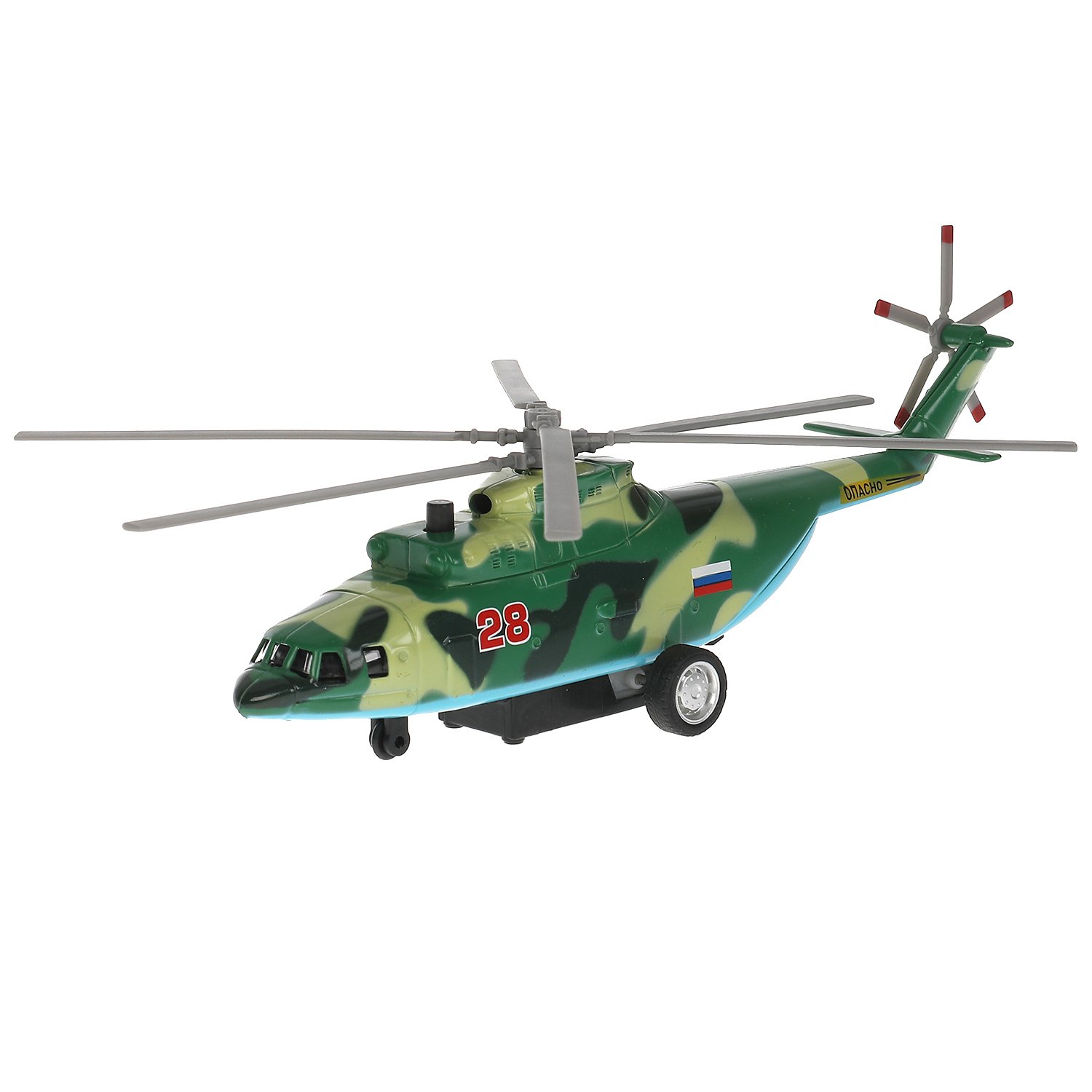 Модель Технопарк Военно-транспортный вертолет в камуфляже инерционная модель машины технопарк армейский внедорожник пикап в пустынном камуфляже инерционная св