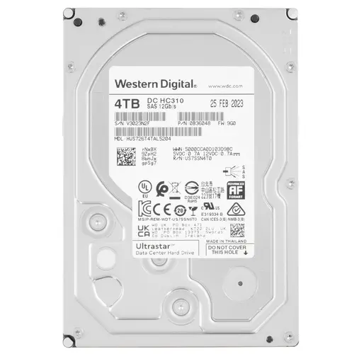 

Жесткий диск WD 4 ТБ (HUS726T4TAL5204)
