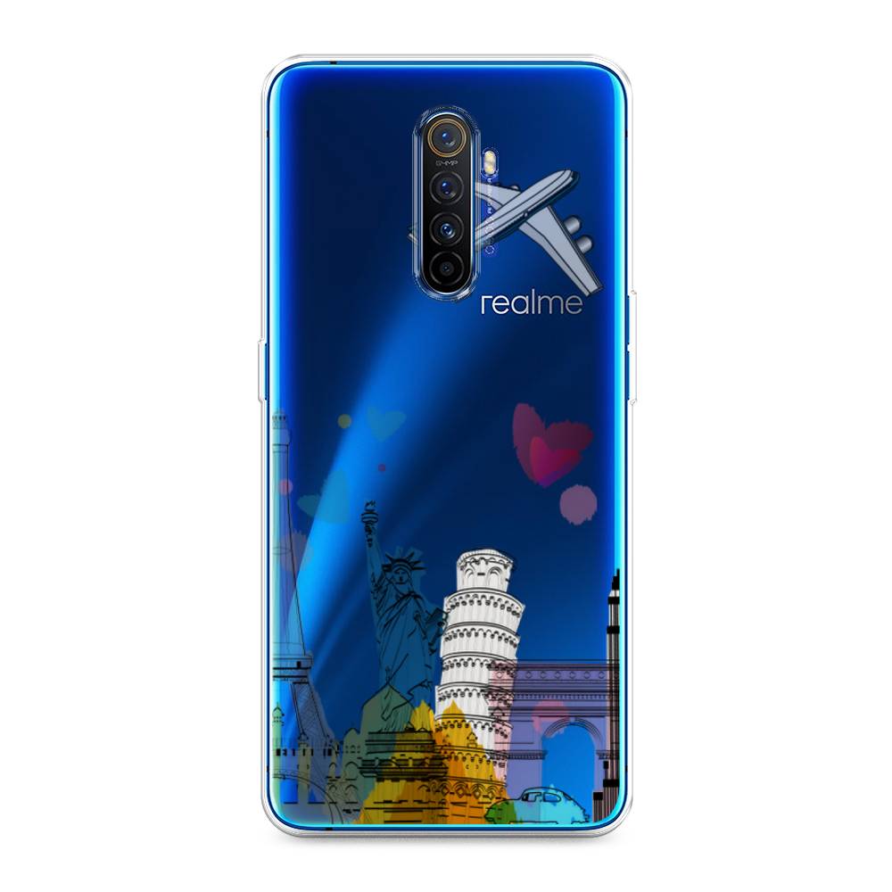 

Чехол Awog на Realme X2 Pro "Самолет путешествий", Разноцветный, 251750-10