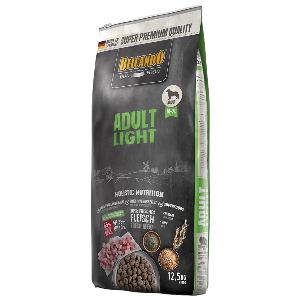 Сухой корм для собак BELCANDO Adult Light низкокалорийный, птица, 12,5кг