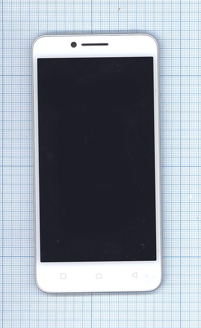 

Дисплей с тачскрином для Lenovo Vibe C (A2020) белый с рамкой, для Lenovo Vibe C (A2020)