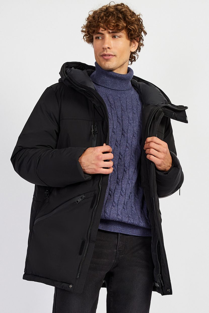 

Куртка мужская Baon B531510 черная 3XL, Черный, B531510
