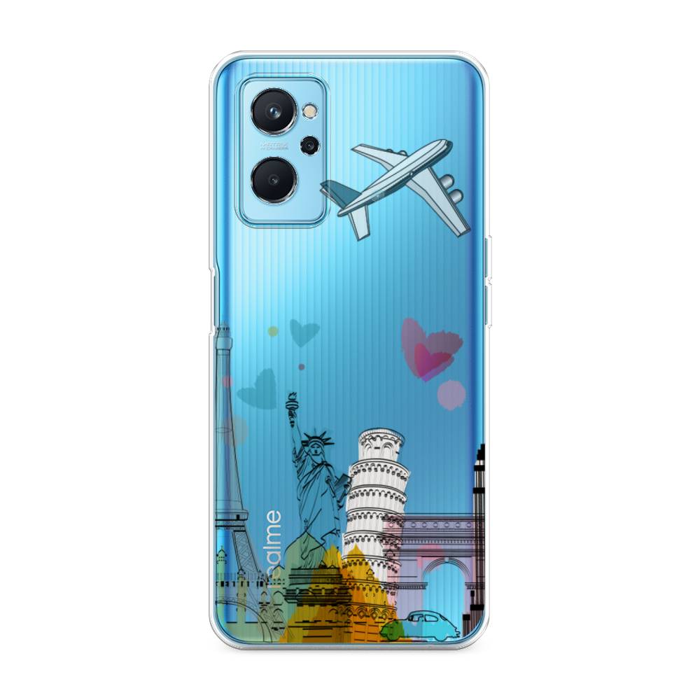 

Чехол Awog на Realme 9i/Oppo A96 4G "Самолет путешествий", Разноцветный, 258050-10