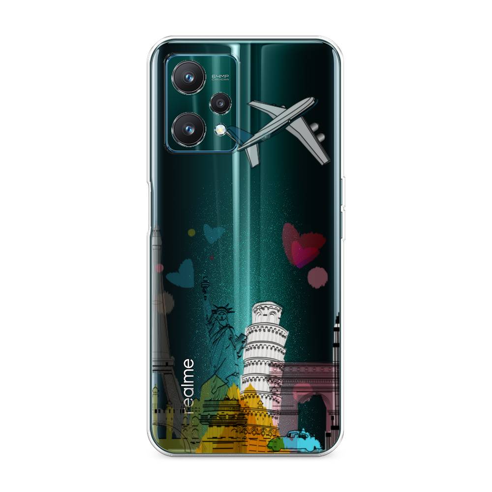 

Чехол Awog на Realme 9 Pro/9 5G "Самолет путешествий", Разноцветный, 258850-10
