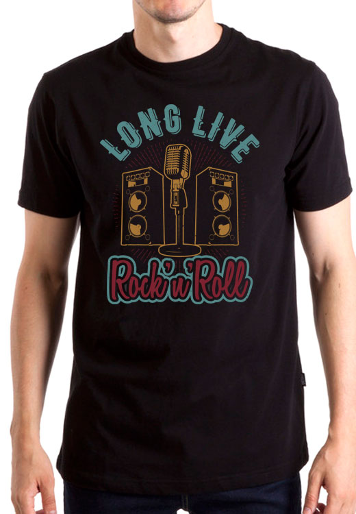 

Футболка унисекс NoBrand Long Live Rock N Roll черная M, Черный, Long Live Rock N Roll