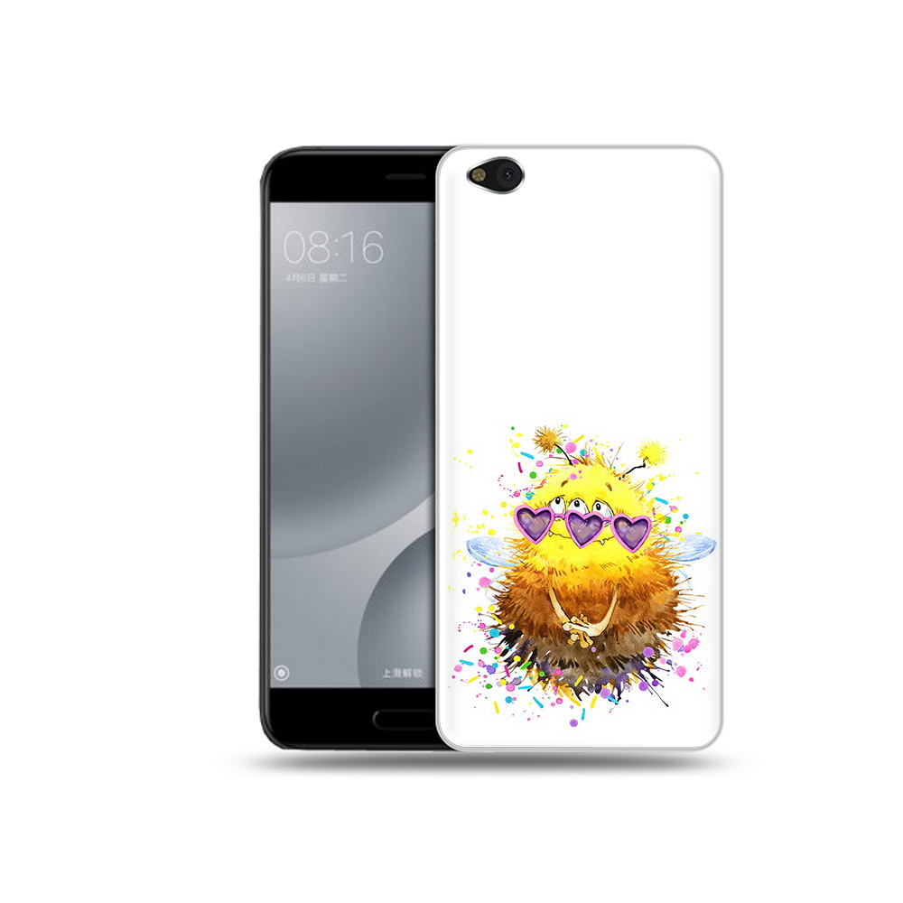 

Чехол MyPads Tocco для Xiaomi Mi 5C Пушитый шмель (PT61938.328.143), Прозрачный, Tocco