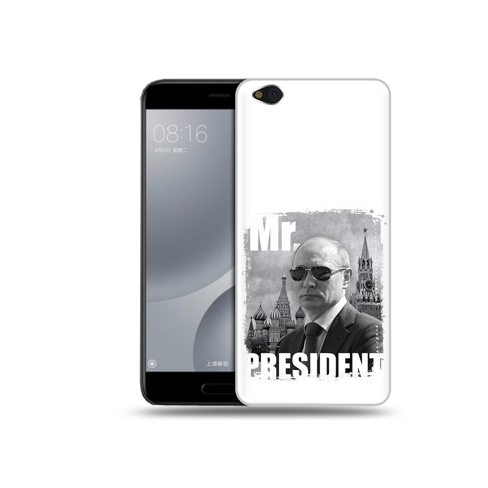 

Чехол MyPads Tocco для Xiaomi Mi 5C Путин (PT61938.328.141), Прозрачный, Tocco