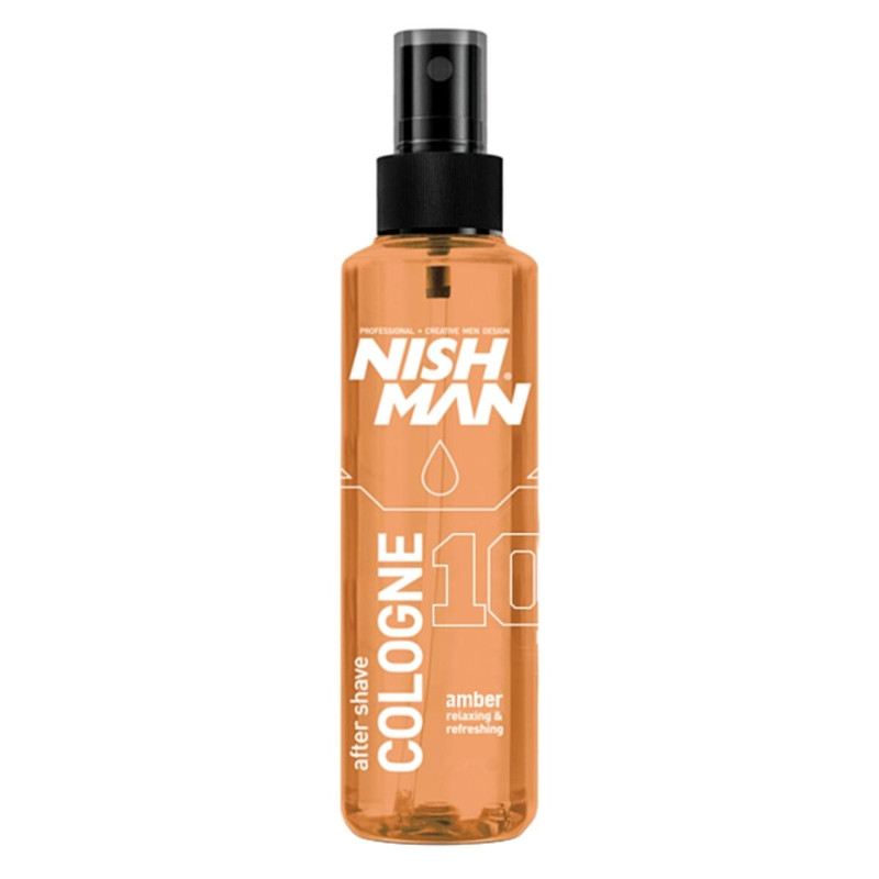 Одеколон после бритья NISHMAN COLOGNE amber 10 homme cologne одеколон 75мл