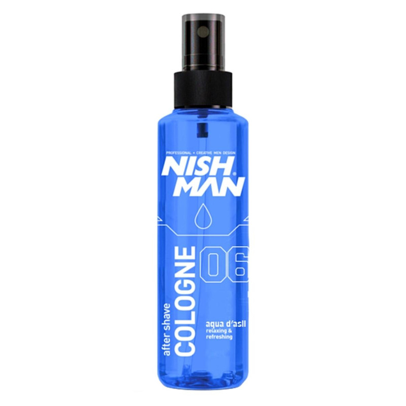 Одеколон после бритья NISHMAN COLOGNE aqua d’asil 06 homme cologne одеколон 75мл