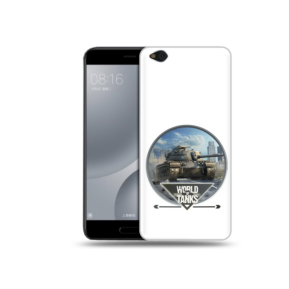 

Чехол MyPads Tocco для Xiaomi Mi 5C Мир танков (PT61938.328.119), Прозрачный, Tocco