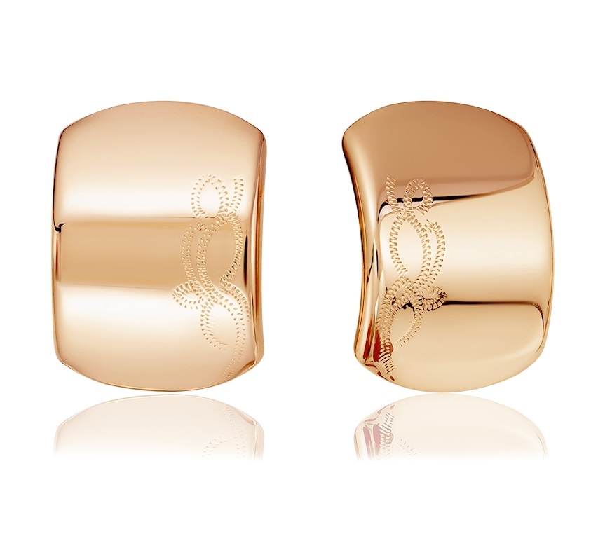 

Серьги из красного золота Media d`oro 01-2-1429, 01-2-1429