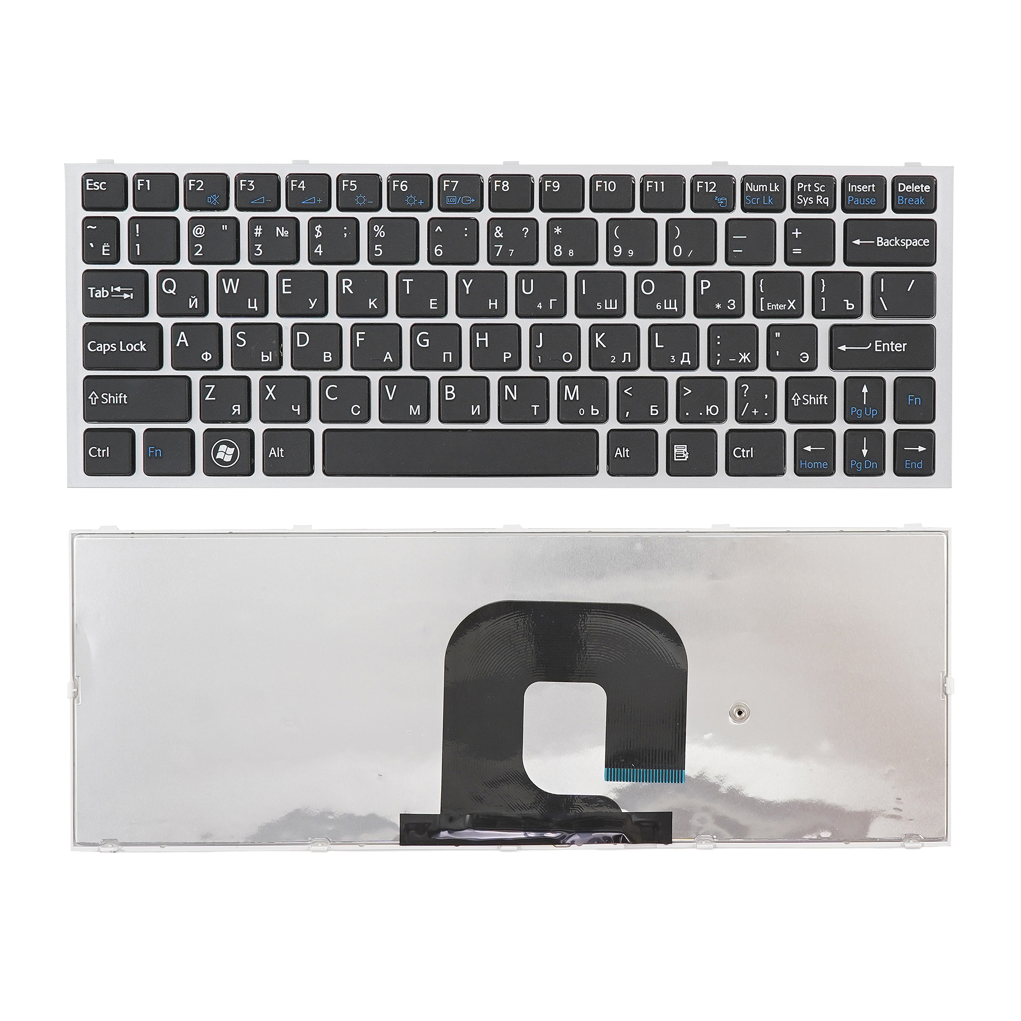 фото Клавиатура azerty для ноутбука sony sony vpc-ya, vpc-yb