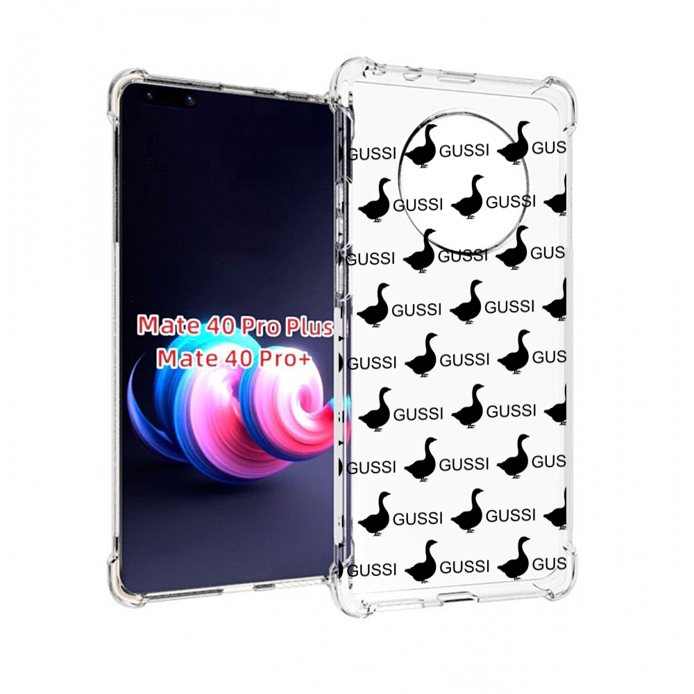 

Чехол MyPads GUSSI для Huawei Mate 40 Pro+ Plus, Прозрачный, Tocco