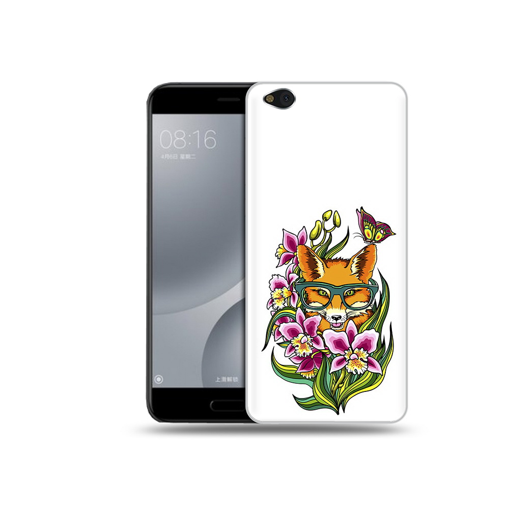 

Чехол MyPads Tocco для Xiaomi Mi 5C Лиса в цветах (PT61938.328.108), Прозрачный, Tocco