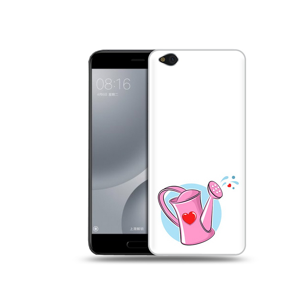 

Чехол MyPads Tocco для Xiaomi Mi 5C Лейка любви 14 февраля (PT61938.328.103), Прозрачный, Tocco