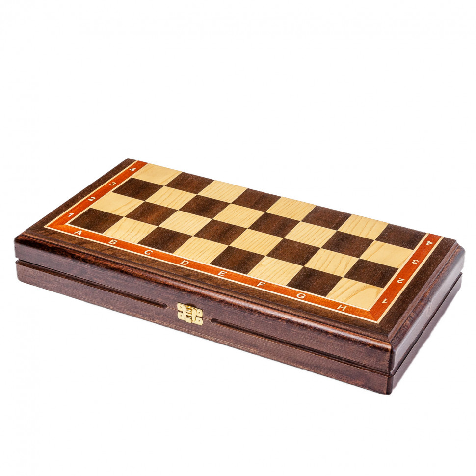 Шахматная доска Lavochkashop складная Турнирная венге 4.5 шахматная доска обиходная 29 х 29 х 3 5 см