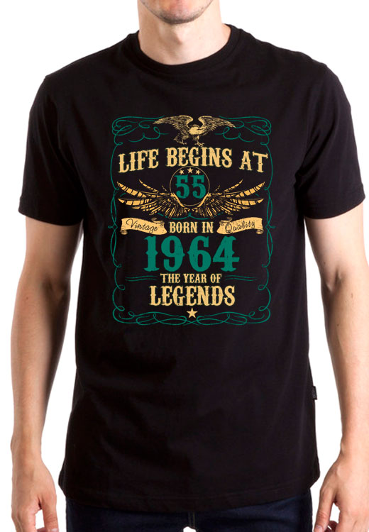 

Футболка унисекс NoBrand Life Begins черная XL, Черный, Life Begins