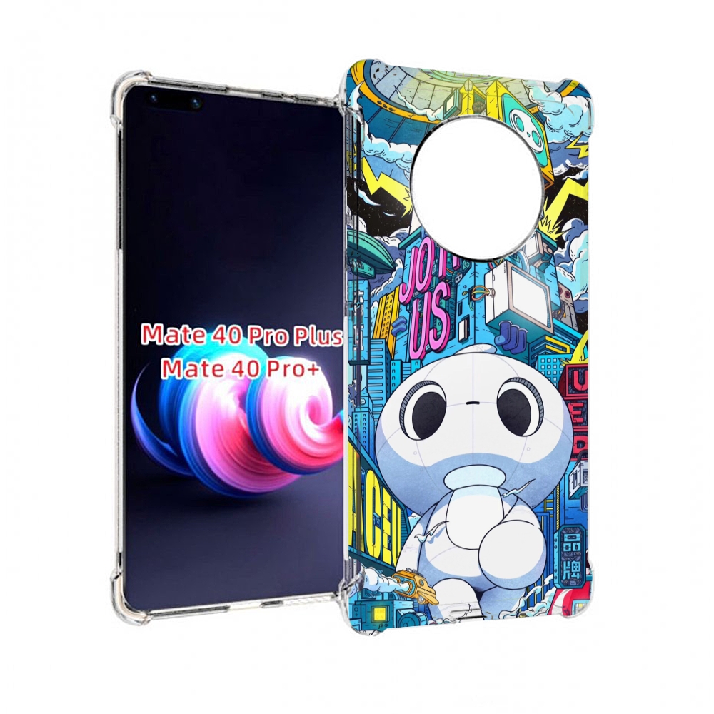 

Чехол MyPads FaceU для Huawei Mate 40 Pro+ Plus, Прозрачный, Tocco
