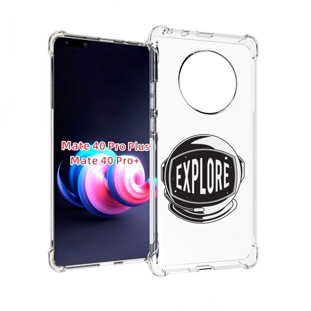 

Чехол MyPads Explore для Huawei Mate 40 Pro+ Plus, Прозрачный, Tocco