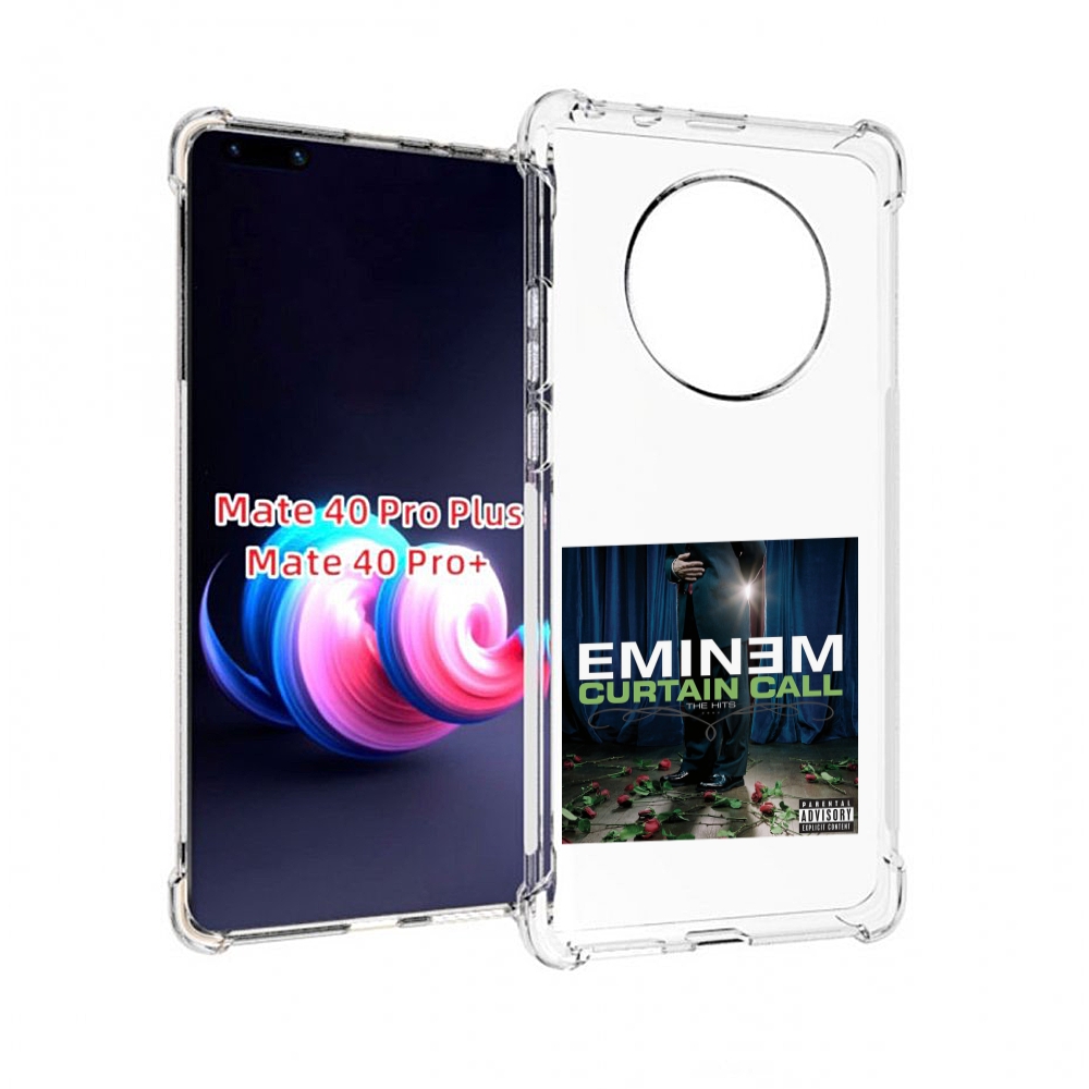 

Чехол MyPads Eminem CURTAIN CALL, THE HITS для Huawei Mate 40 Pro+ Plus, Прозрачный, Tocco