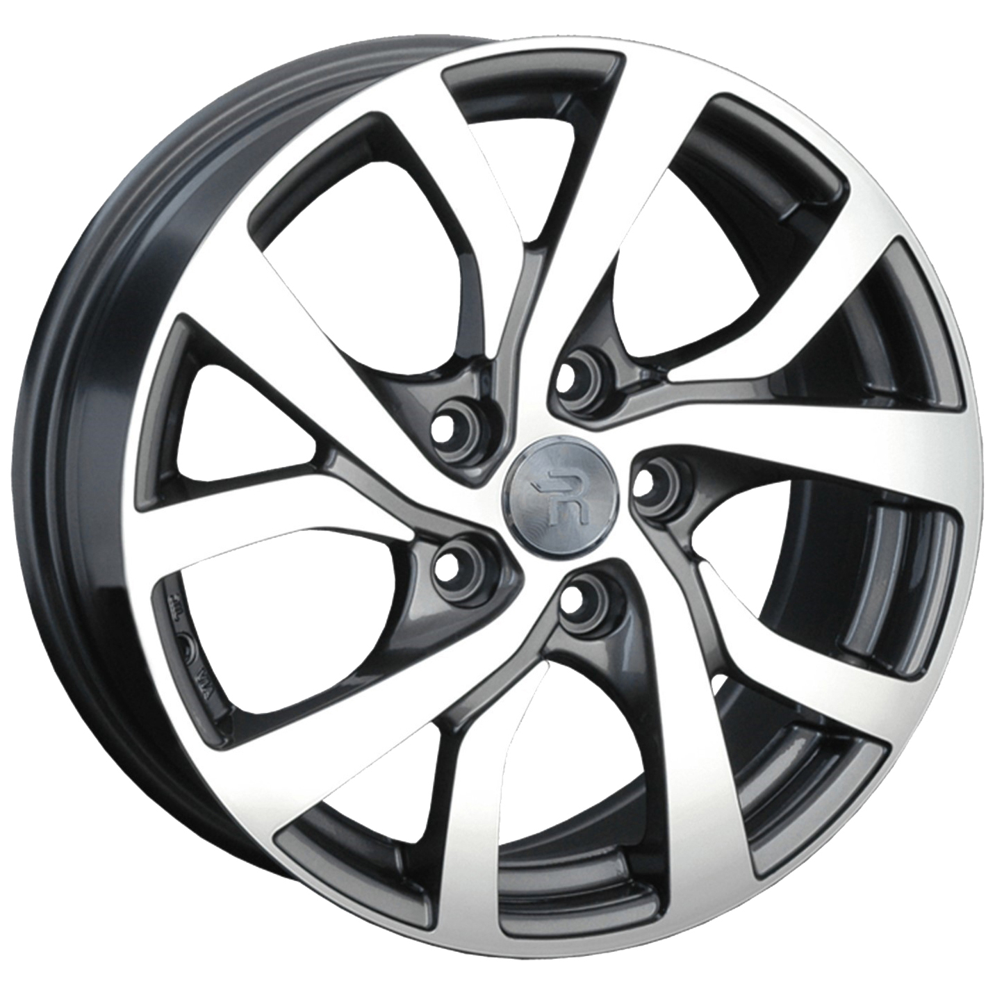 

Колесный диск 7x18/5x114,3 ET35 D60,1 TY317 BKF (конус, C570)