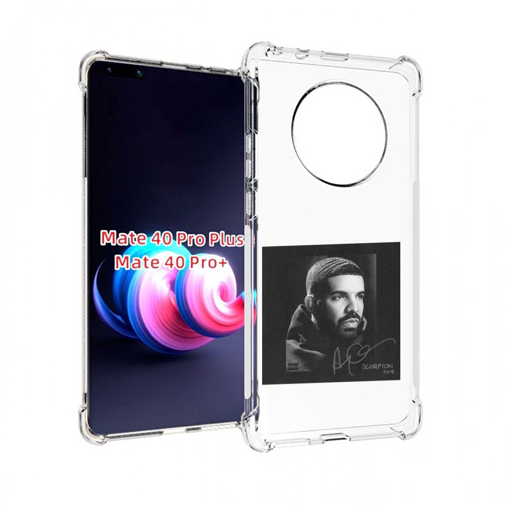 

Чехол MyPads Drake - Scorpion для Huawei Mate 40 Pro+ Plus, Прозрачный, Tocco