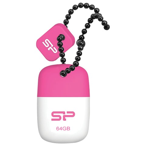 

Флешка Silicon Power Touch T07 64ГБ White/Pink (SP64GBUF2T07V1P), Touch T07
