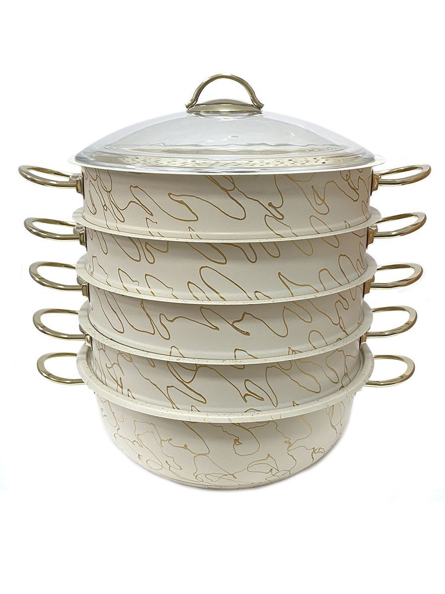 

Мантоварка индукция алюминий O.M.S. Collection 6,4л 6092-30-IVR, 6092-IVR