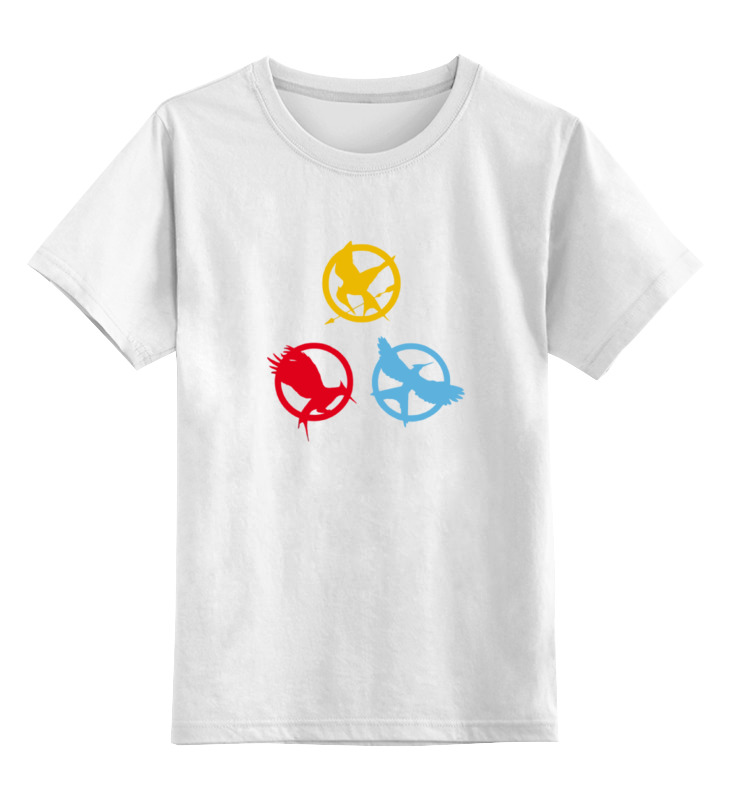 

Детская футболка Printio Голодные игры the hunger games цв.белый р.164, 0000000780387