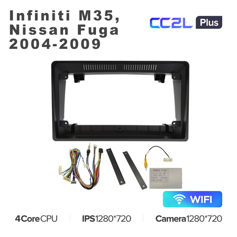 

Штатная магнитола Teyes CC2L Plus 9" для Infiniti M35,Nissan Fuga 2004-2009 2+32G, CC2L Plus