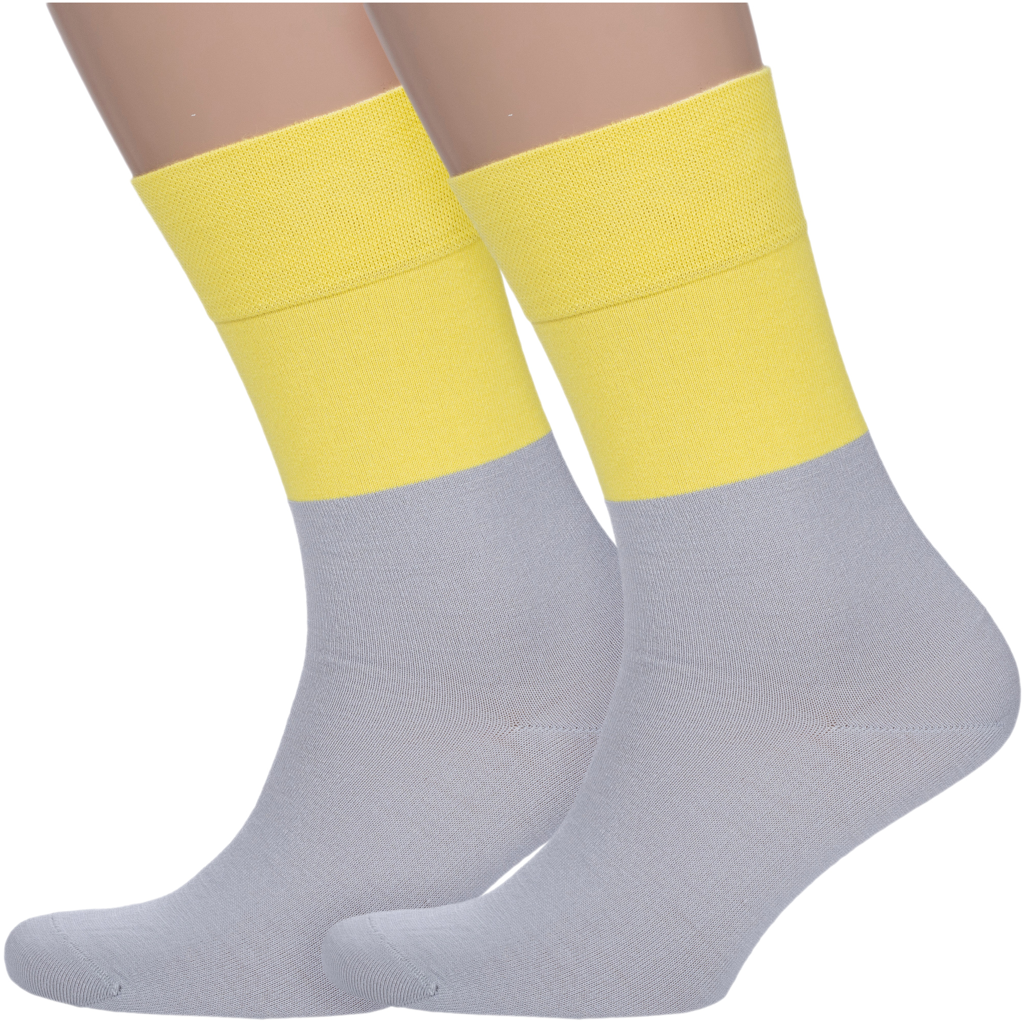 Комплект носков мужских АКОС 2-WM43005 разноцветных 27-29