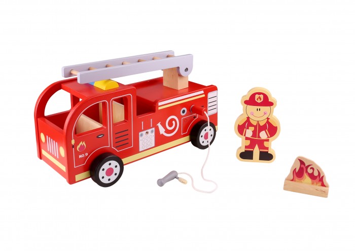 

Пожарная машинка Tooky Toy