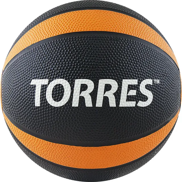 Медбол Torres AL00222 2 кг с ярким дизайном из износостойкой резины для фитнес-программах
