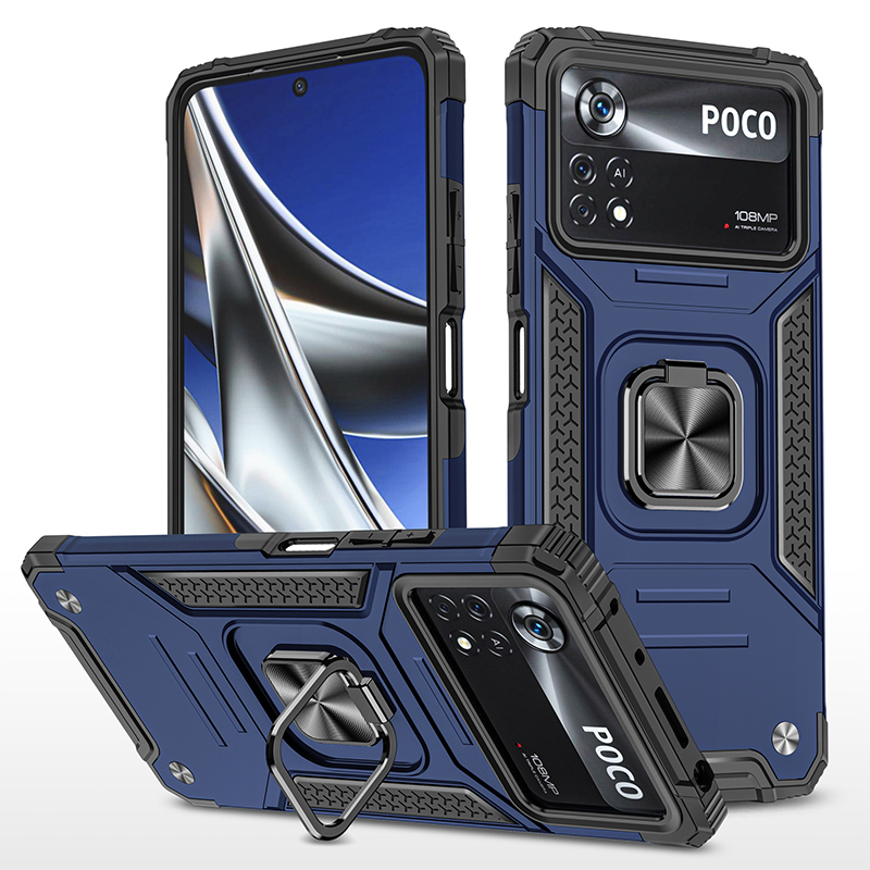 

Противоударный чехол Legion Case для Poco X4 Pro 5G, Синий