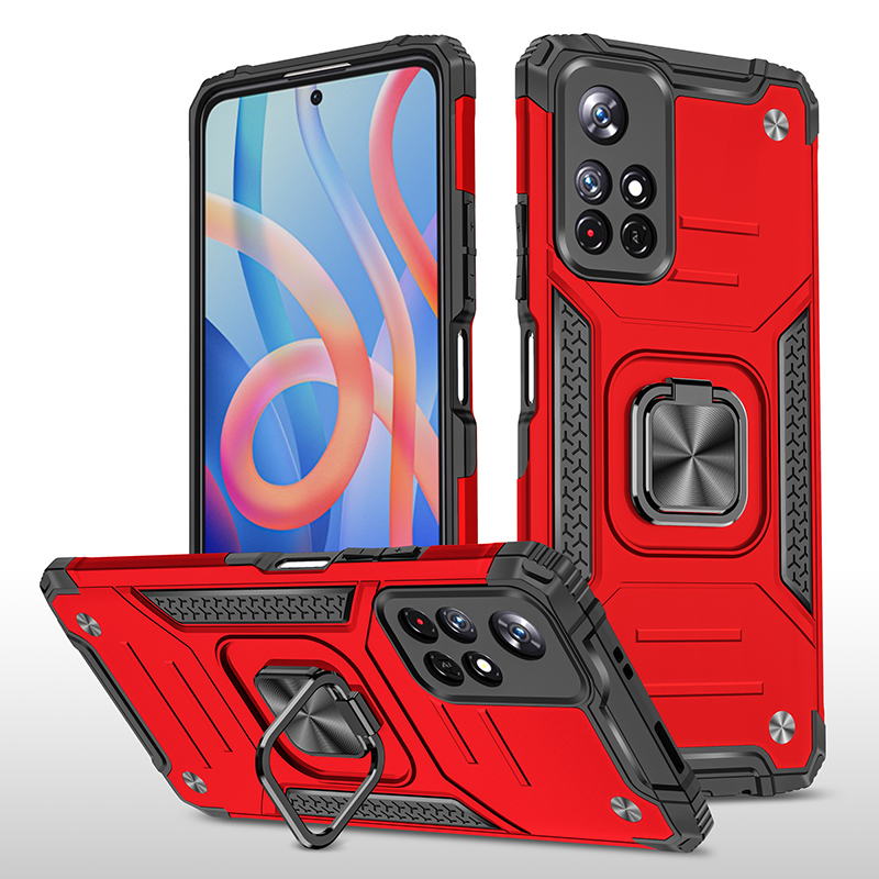 

Противоударный чехол Legion Case для Xiaomi Poco M4 Pro 5G, Красный