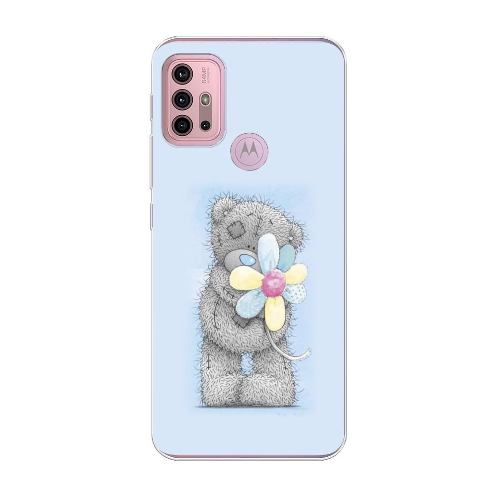 

Чехол Awog на Lenovo K13 Note/Motorola Moto G10/G20/G30 "Me to you с ромашкой", Разноцветный, 242350-2