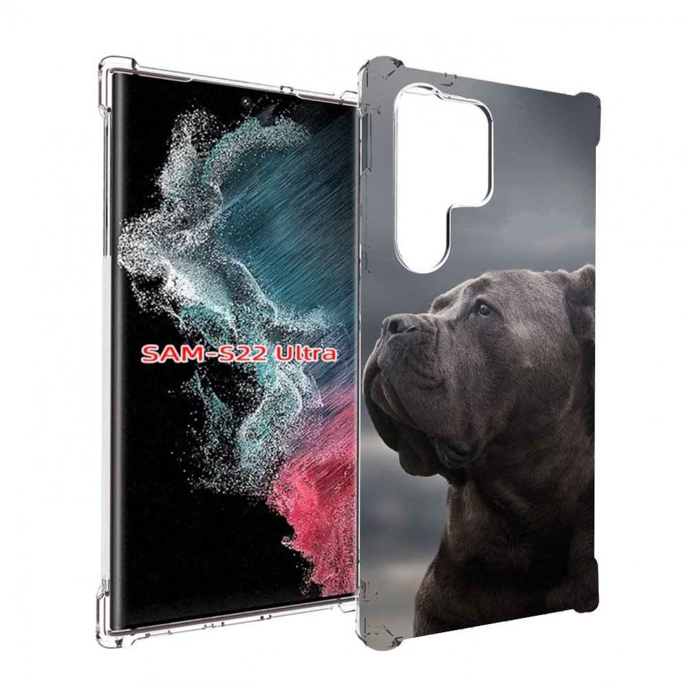 

Чехол MyPads кане корсо для Samsung Galaxy S23 Ultra, Прозрачный, Tocco