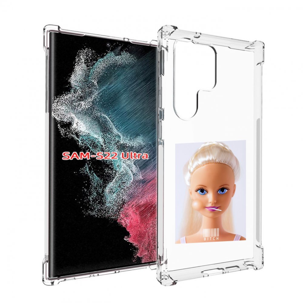 

Чехол MyPads барби для Samsung Galaxy S23 Ultra, Прозрачный, Tocco