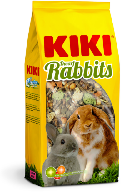 

Корм для декоративных кролики Kiki, 0.8 кг