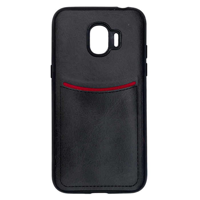 

Чехол ILEVEL с кармашком для Samsung J4 (2018), Черный