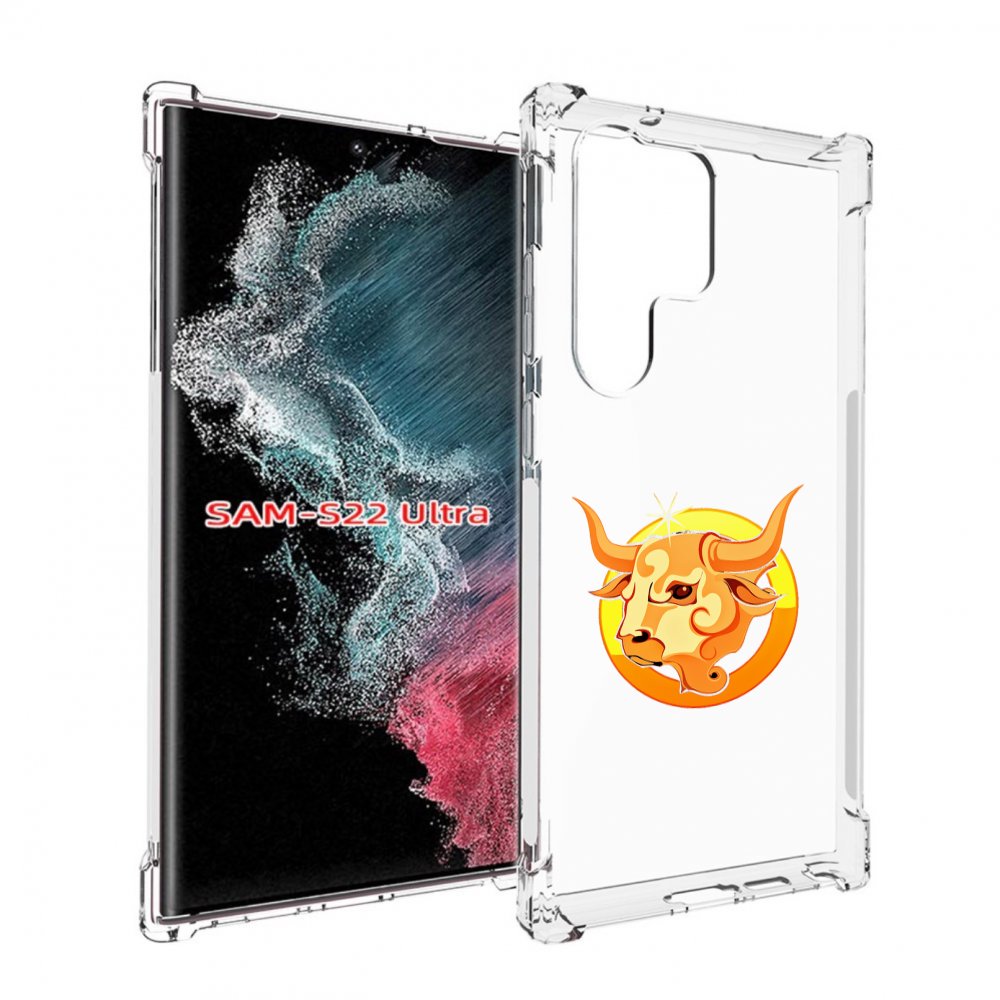 

Чехол MyPads знак-зодиака-телец-6 для Samsung Galaxy S23 Ultra, Прозрачный, Tocco
