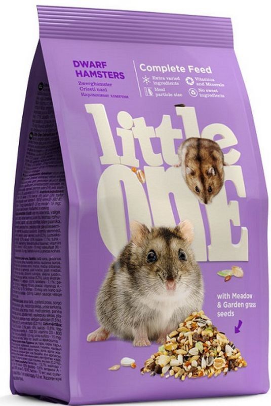 

Сухой корм для карликовых хомячков Little One, 400 г, Dwarf hamsters