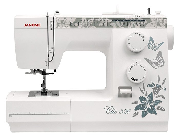 Швейная машина Janome Clio 320 фетр жесткий 1 мм сиреневая дымка набор 10 листов формат а4