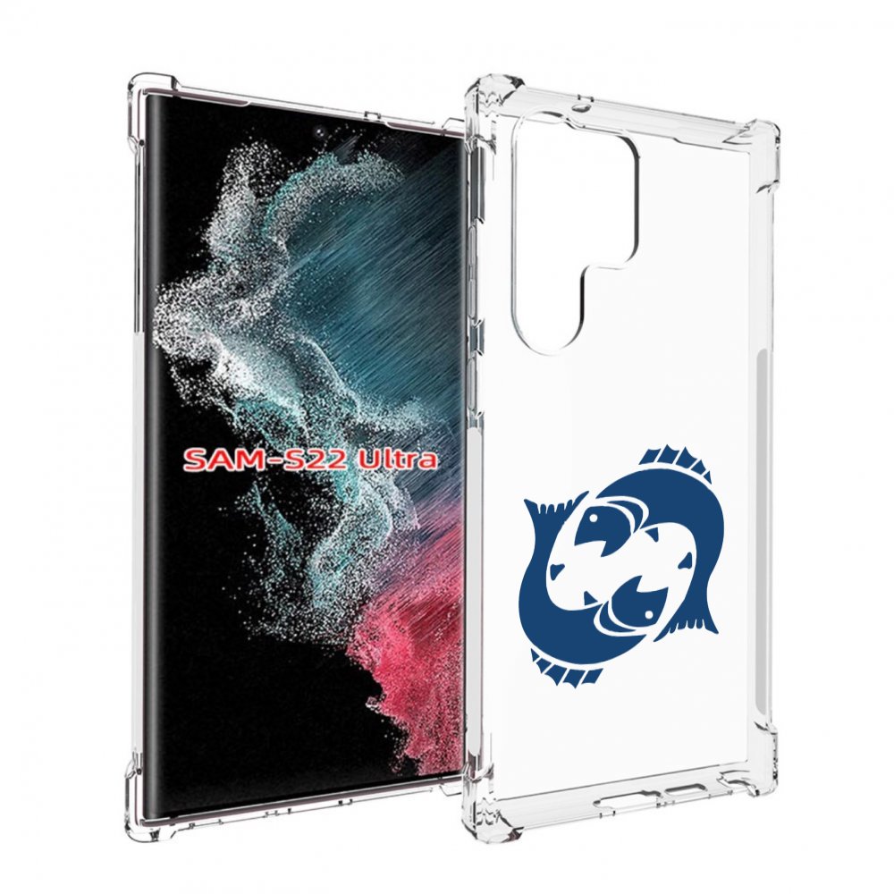 

Чехол MyPads знак-зодиака-рыбы-7 для Samsung Galaxy S23 Ultra, Прозрачный, Tocco