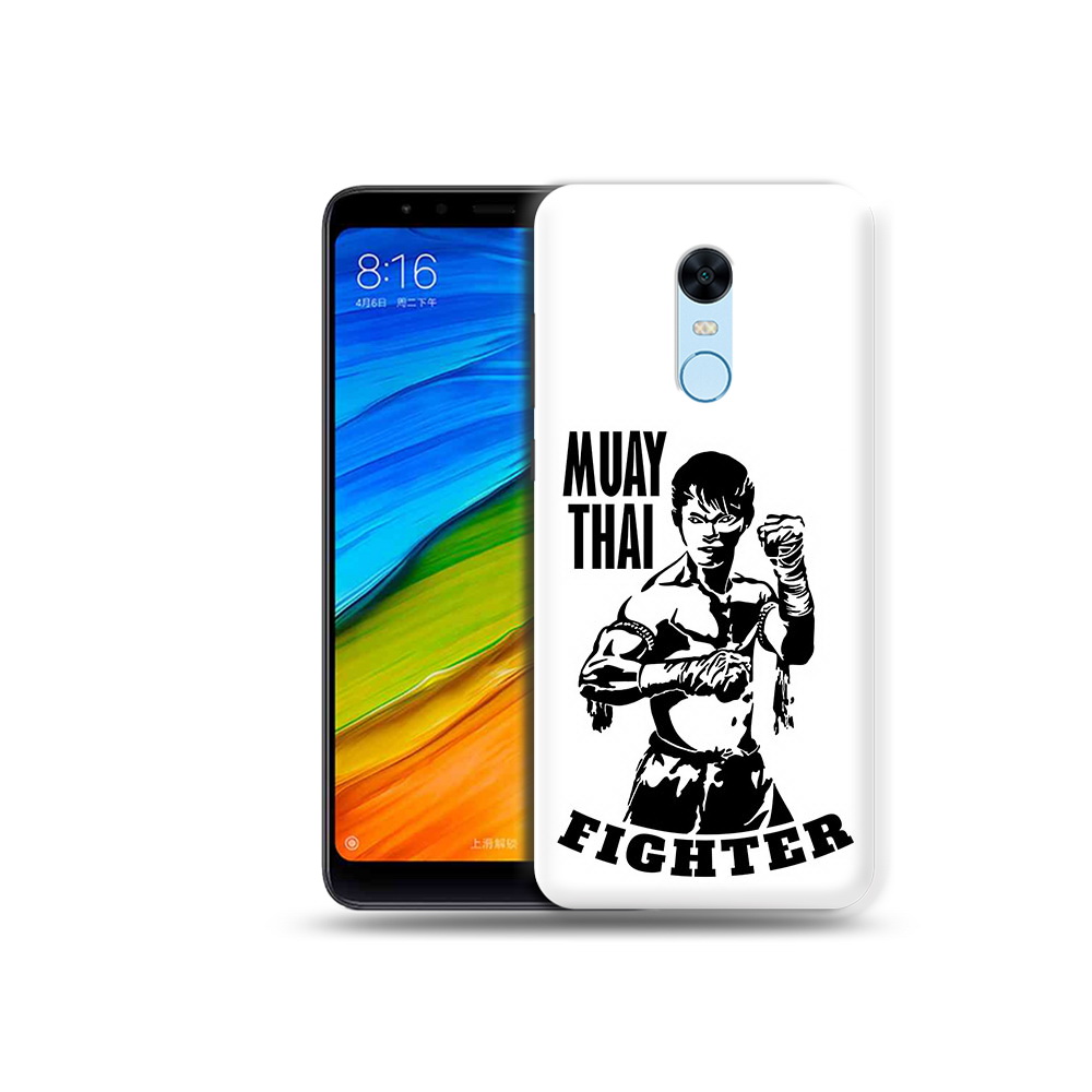 

Чехол MyPads Tocco для Xiaomi Redmi 5 Plus Единоборства муайтай (PT94743.327.76), Прозрачный, Tocco