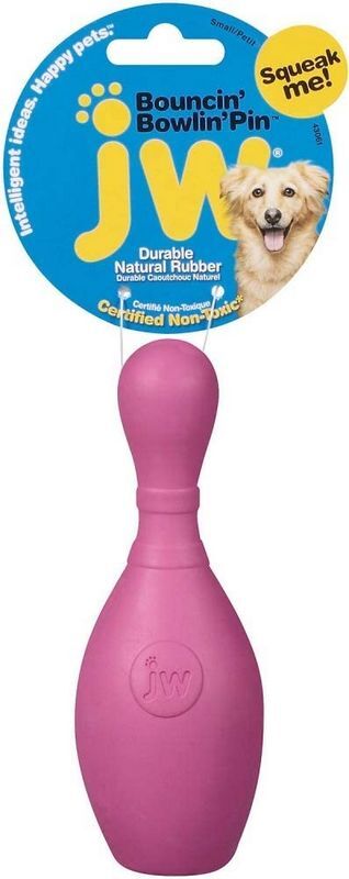 

Жевательная игрушка для собак JW Bouncin Bowlin Pin, в ассортименте, 6.5 см, Bouncin Bowlin Pin