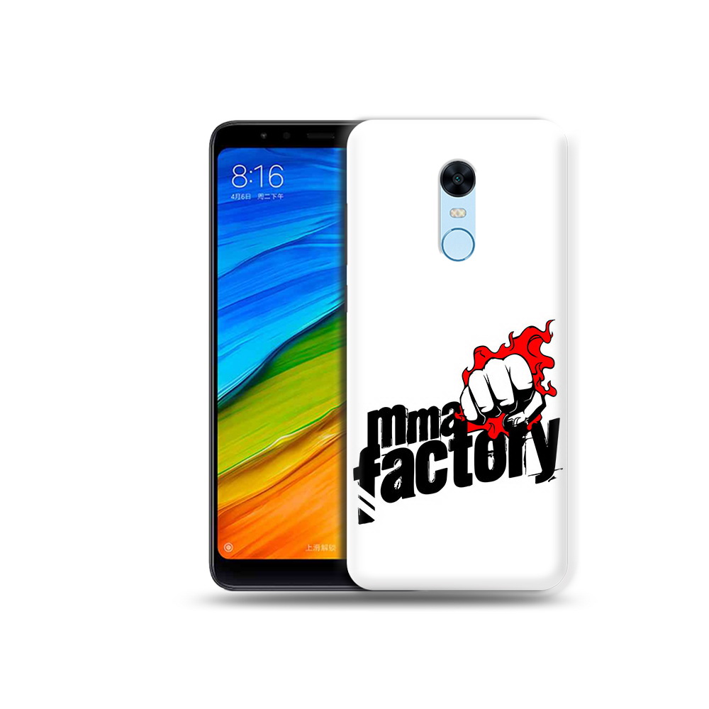 

Чехол MyPads Tocco для Xiaomi Redmi 5 Plus Единоборства ММА (PT94743.327.74), Прозрачный, Tocco